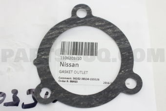 1106203J10 GASKET OUTLET