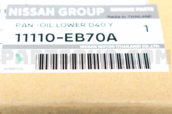 11110EB70A PAN ASSY-OIL