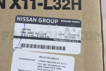 11110ET010 PAN ASSY-OIL