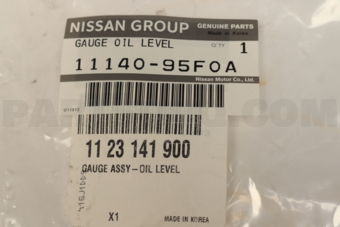 1114095F0A GAUGE-OIL LEVEL
