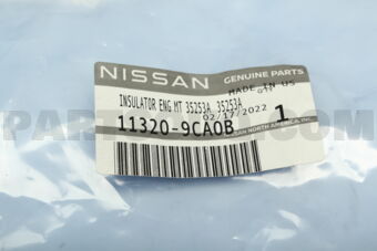 113209CA0B INSULATOR-ENGINE MOUNTING,REAR