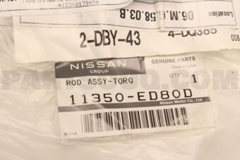 11350ED80D ROD ASSY-TORQUE