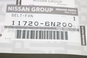 117206N200 BELT-FAN & ALTERNATOR