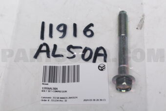 11916AL50A BOLT SET-COMPRESSOR