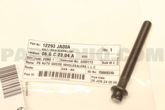 12293JA00A BOLT-MAIN BEARING CAP