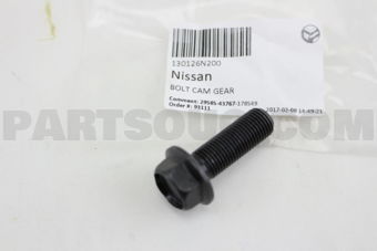 130126N200 BOLT-SPROCKET,CAMSHAFT