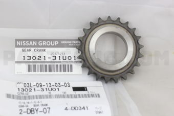 1302131U01 GEAR-CRANKSHAFT