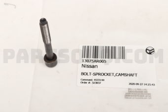13075AR005 BOLT-SPROCKET,CAMSHAFT
