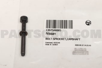 13075AR005 BOLT-SPROCKET,CAMSHAFT