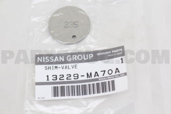 13229MA70A SHIM-VALVE