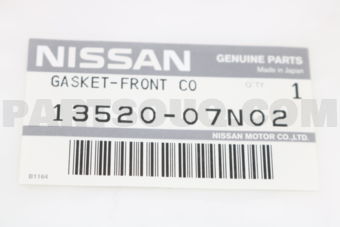 1352007N02 GASKET-TIMING BELT COVER