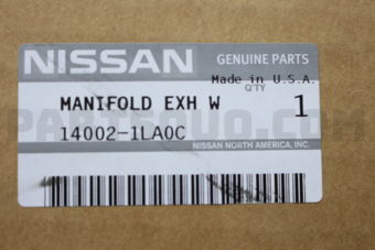 140021LA0C MANIFOLD ASSY-EXHAUST,W/O CATALYST