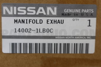 140021LB0C MANIFOLD ASSY-EXHAUST,W/O CATALYST