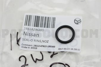 166182W200 SEAL-O RING,NOZZLE