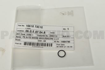 1661873C10 SEAL-O RING