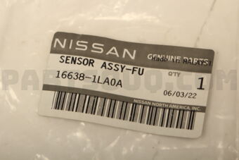 166381LA0A SENSOR ASSY-FUEL PRESSURE
