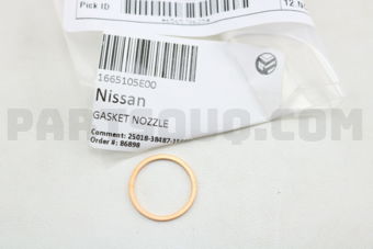 1665105E00 GASKET-HEAT SHIELD