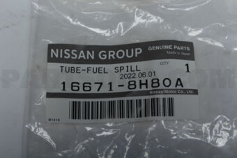 166718H80A TUBE-FUEL