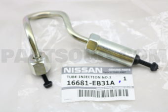 16681EB31A TUBE ASSY-INJECTION,NO 2