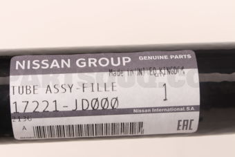 17221JD000 TUBE ASSY-FILLER