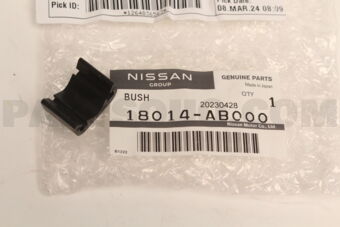 18014AB000 BUSH-ACCELERATOR PEDAL PAD