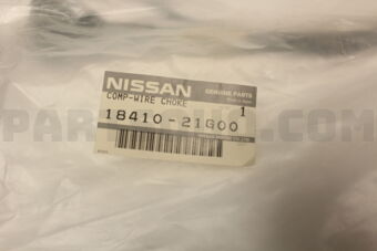 1841021G00 CABLE ASSY-CHOKE CONTROL