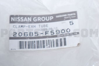 20685F5900 CLAMP-EXHAUST TUBE