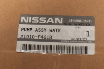 21010F461B PUMP ASSY WATER