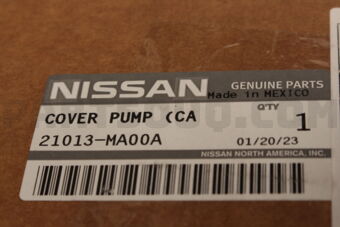 21013MA00A COVER-WATER PUMP