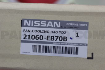 21060EB70B FAN-COOLING