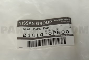 214140P600 SEAL-PACKING,RADIATOR