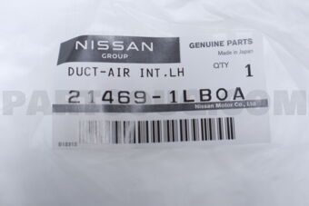 214691LB0A DUCT-AIR INTAKE