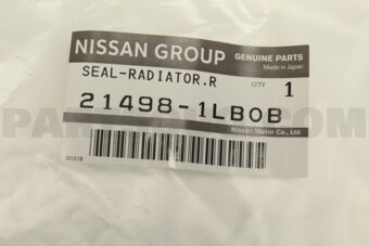 214981LB0B SEAL-RADIATOR,RH