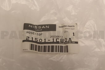 215011CB0A HOSE-RADIATOR,UPPER