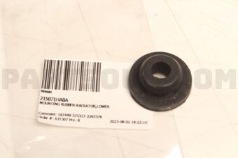 215071HA0A MOUNTING RUBBER-RADIATOR,LOWER