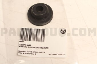 215071HA0A MOUNTING RUBBER-RADIATOR,LOWER