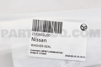 2162632U00 WASHER-SEAL