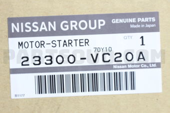 23300VC20A MOTOR ASSY-STARTER