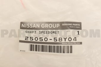 2505058Y04 SHAFT SPEEDOMET