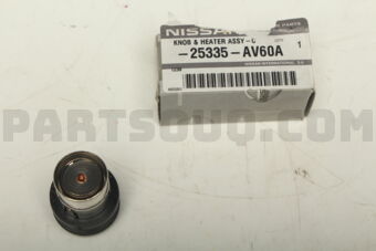 25335AV60A KNOB &amp; HEATER ASSY-CIGARETTE L