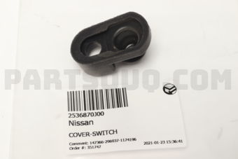 2536870J00 COVER-SWITCH