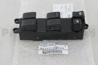 25401VB000 SWITCH ASSY-POWER WINDOW,MAIN