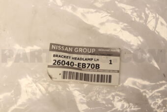 26040EB70B BRACKET ASSY-HEAD LAMP,LH