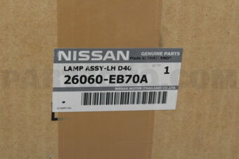 26060EB70A LAMP ASSY-LH