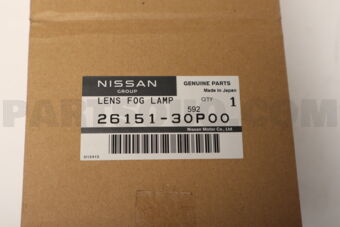 2615130P00 LENS-FOG LAMP