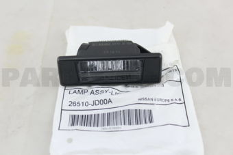 26510JD00A LAMP ASSY-LICENCE PLATE
