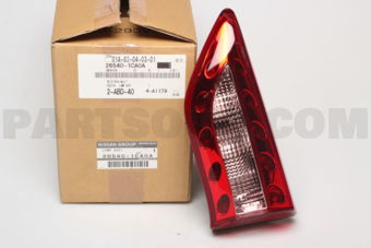 265401CA0A LAMP ASSY-BACK UP,RH