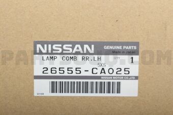 26555CA025 LAMP COMB RR,LH