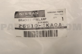 269101KA0A BRACKET-FOG LAMP,RH