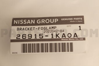 269151KA0A BRACKET-FOG LAMP,LH
